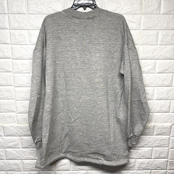 Vintage Duck Embroidered 3 Button Front Henley Crewneck Made In USA Men Sz L EUC - Picture 11 of 11